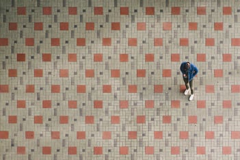 Vinyl decoration: floors and walls