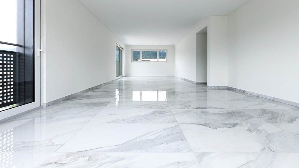 Marble floors