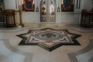 Mosaic floors