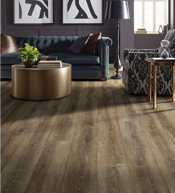 Choosing the right color and style in luxury vinyl flooring