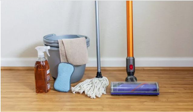 Cleaning floors